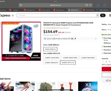 AliExpress Gaming PC