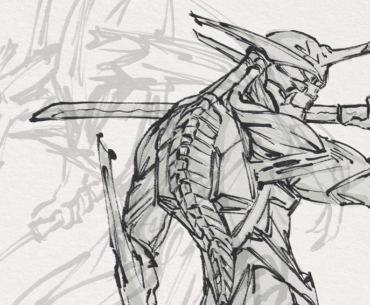 My cyber biomech cyborgninja robot eva drawing!!