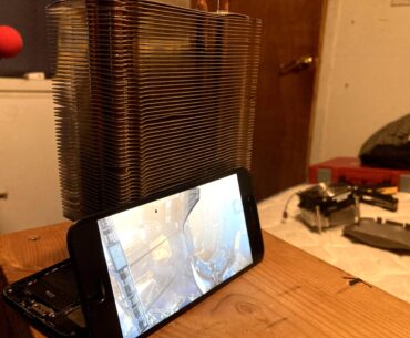 Put an old coolermaster collet on my iPhone 7