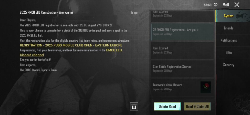 Question about PMCO EEU