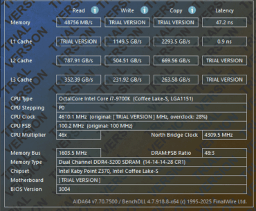 Overclocking recommendation for Samsung B-Die chip DDR4 RAM for i7 9700K & Z370 system