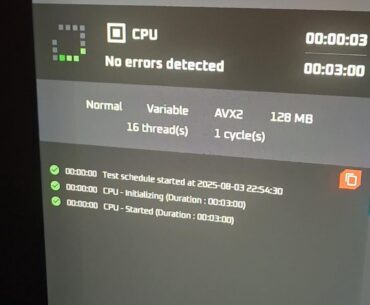 Just some proof that occt benchmark is weird