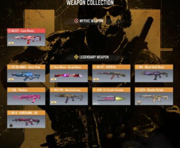 All of the current F2P Skins