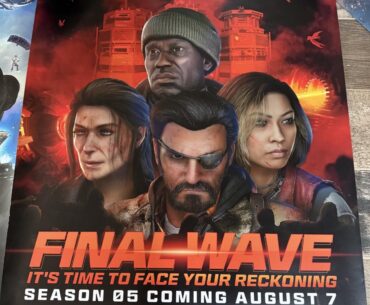 Official Reckoning poster sent to content creators