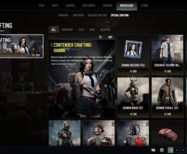 It's sad in the workshop again