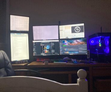 6 monitor battlestation