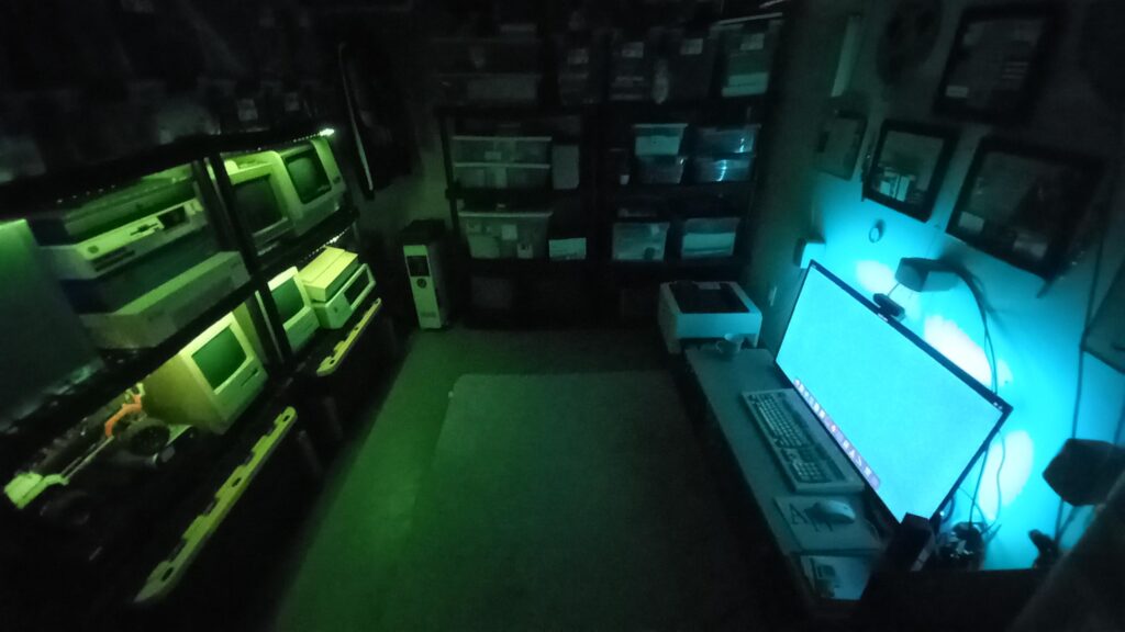 My little cellar office