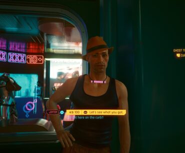 New player here with a pro tip: this dialogue option does NOT mean he’s gonna show you items you can buy from him