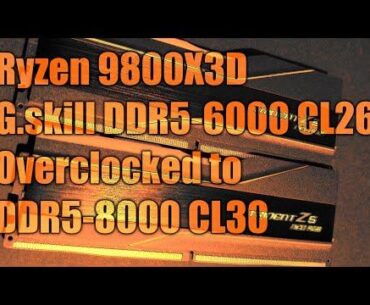 Overclocking Lexar 6000MHz CL26 – Which Timings Should I Follow?