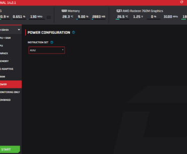 OCCT Power test is the BEST APU overclock test.