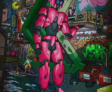 RO.BORT, digital illustration by me