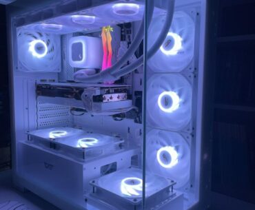My first gaming pc build :)))