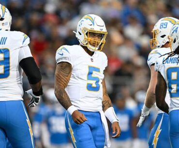 2025 NFL Hall of Fame Game score and live updates: Chargers up big on Lions in fourth quarter