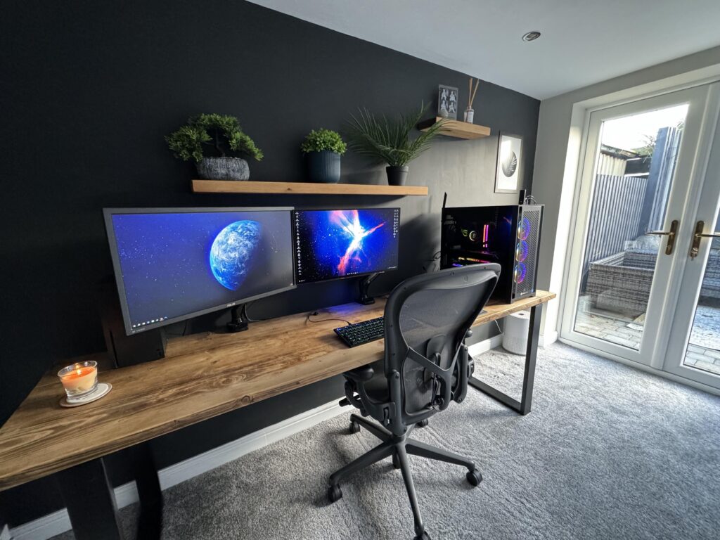 Hiding cables is a pain.