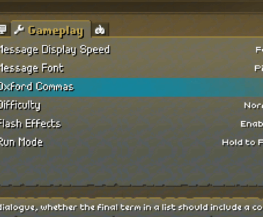 In my 42 years, I have never seen such an obscure config option.  (Quartet, PC)