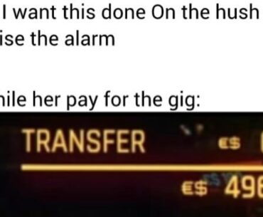 You don’t pay me enough for “hush hush”