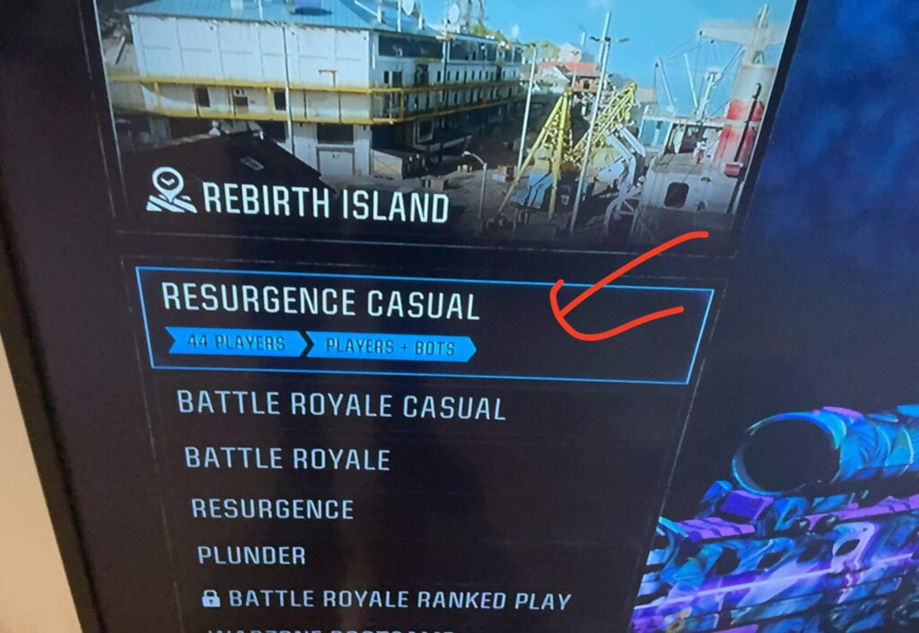 Cod can't play rank
