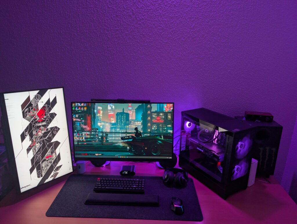 Work and Gaming setup