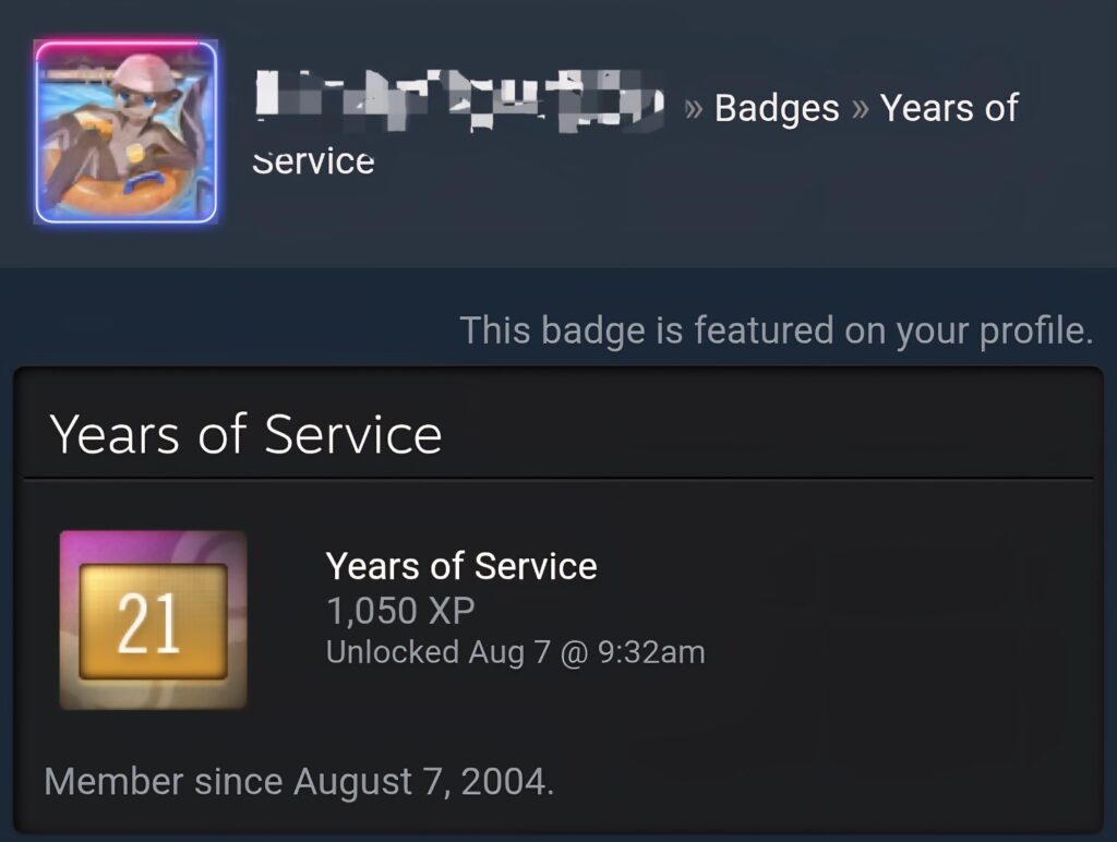 Recently hit a major personal steam milestone! Finally able to buy my account a drink.