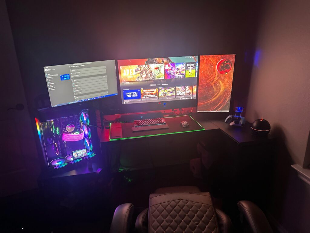 Happy now people haha made my monitors straight just for you off people out there