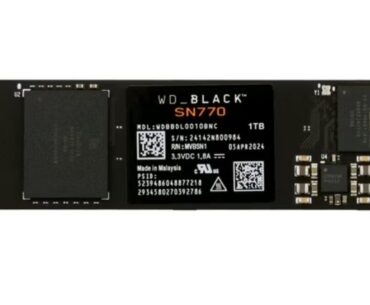 WD Black 1TB SN770 Gaming SSD Crashes to Lowest Price Ever, Cheaper at Walmart Than Anywhere Else