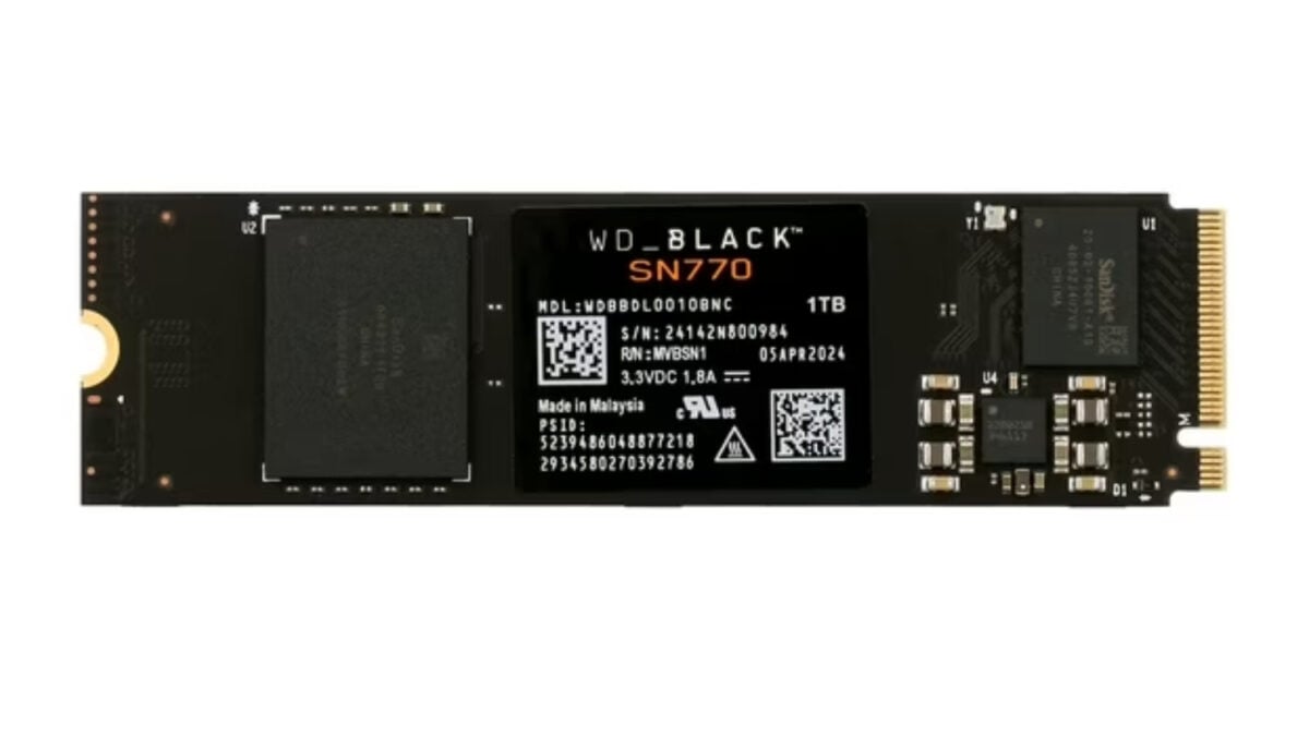 WD Black 1TB SN770 Gaming SSD Crashes to Lowest Price Ever, Cheaper at Walmart Than Anywhere Else WD Black 1TB SN770 Gaming SSD Crashes to Lowest Price Ever, Cheaper at Walmart Than Anywhere Else