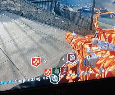 Playing split screen. What happened here lmao
