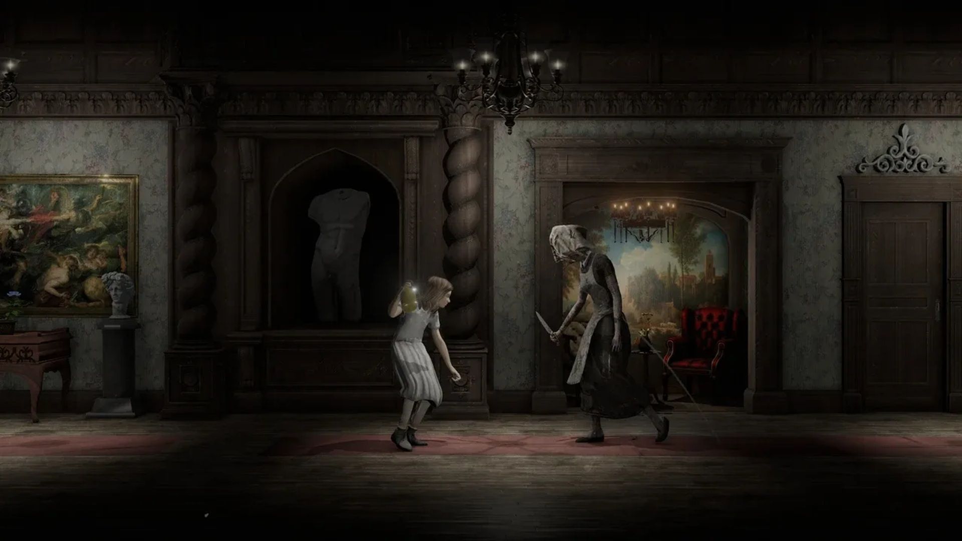 A screenshot of an encounter in Withering Rooms
