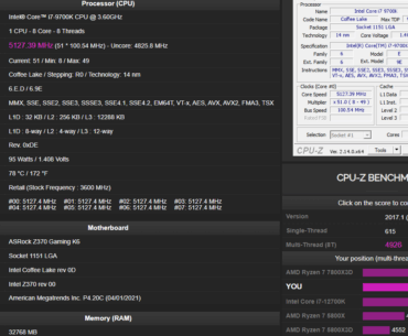 Fastest i7 9700k ever recorded