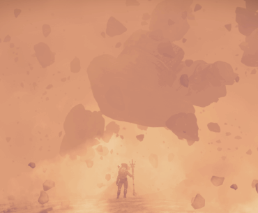 So apparently we have gas giants in No Man's Sky now. They're not entirely gas but the surface is a hot mess.