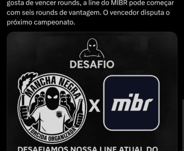 MIBR ultras challenge the team to a match.