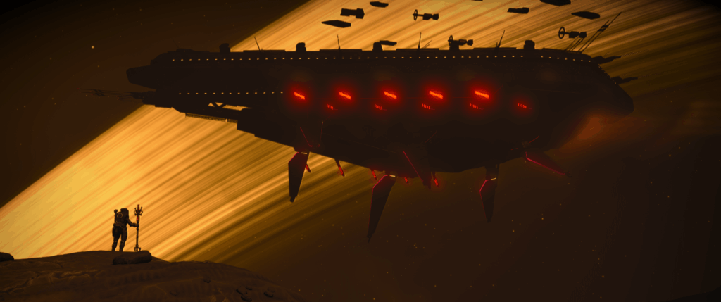 Screenshot I took of No Man's Sky