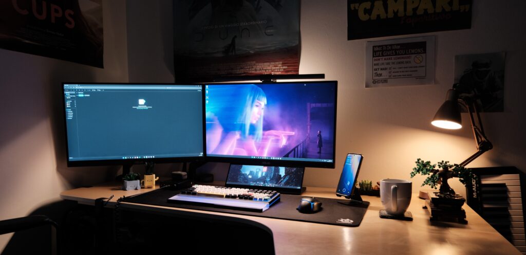 My work / relax / gaming battlestation