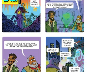 New Webcomic - District 13