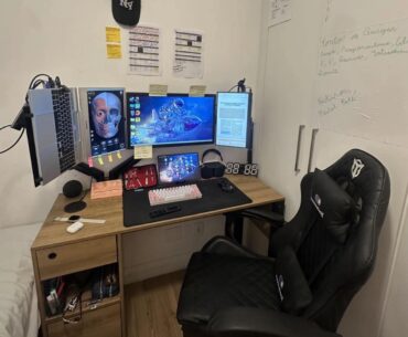 a medical setup in progress (I'm a medical student)