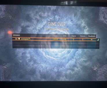Completed Origins EE For The First Time