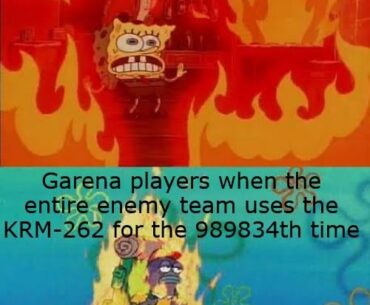 On a serious note I have forgotten how long we have dealt with KRM tryhards already