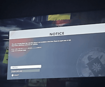 keep getting this error