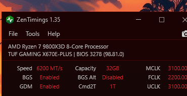 Lower latency or bandwidth? Which is better for gaming? Should I sync FCLK to 2067 because 2067x3 would be 6200, would that give me lower latency? Or should I leave FCLK as it is for higher bandwidth? My timings are stable. 8 hours of prime95, 12 hours of y-cruncher, 50 cycles of memtest5.