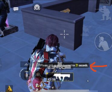 bug : can’t switch to the other weapon when this message is on the screen.