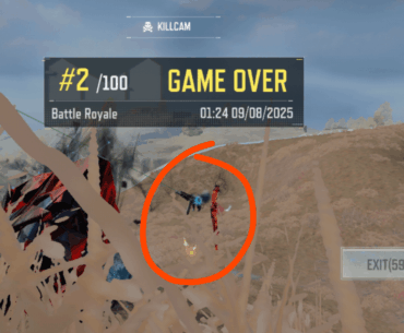 Found a cheater. You can literally see onky the gun and not the character.