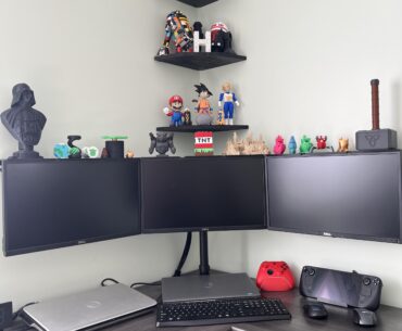 WFH gaming corner