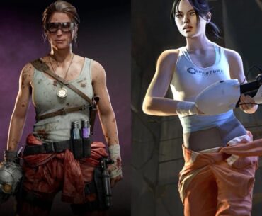 Grey’s EE reward skin reminds me of the main character you play in the Portal series