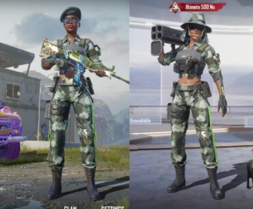 military skin