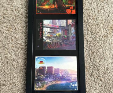 Cyberpunk postcards