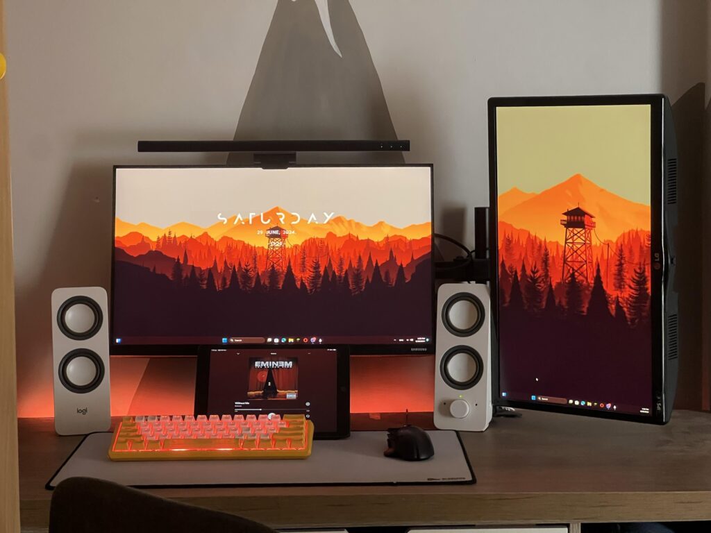 My relaxing and cozy setup My relaxing and cozy setup