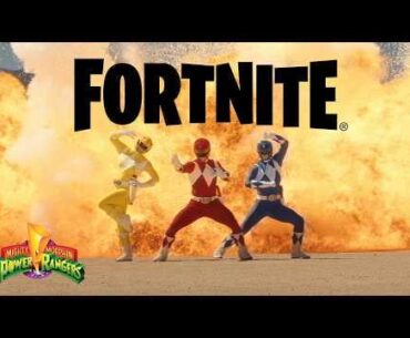 Fortnite x Power Rangers collab announced - and the trailer is potentially the best announcement trailer ever.