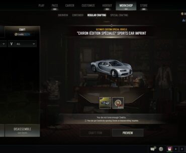 Will I be able to craft the skin even after the bugatti event is over in 1 month?