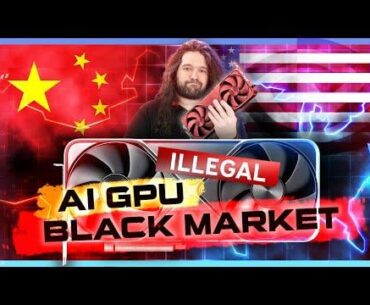 THE NVIDIA AI GPU BLACK MARKET | Investigating Smuggling, Corruption, & Governments