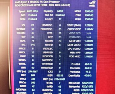 Ram timings - is there room for improvements?